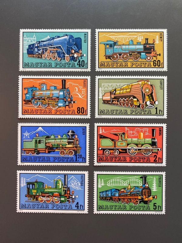 Hungary 2123-2130 F-VF MH. See note. Scott $ 3.60
