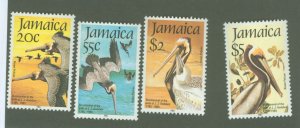 Jamaica #595-598  Single (Complete Set)