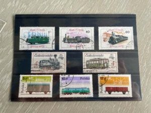 (FB31) LOT WITH ALL DIFFERENT TRAINS AND LOCOMOTIVES - VFU