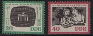 DDR  631-632  MNH SET