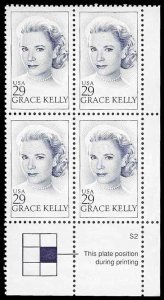 PCBstamps  US #2749 PB $1.16(4x29c)Grace Kelly, MNH, (PB-4a)