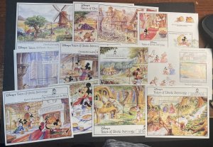 ST.VINCENT/GRENADINES # 970-981-MINT/NH--COMPLETE SET OF SOUVENIR SHEETS--1992