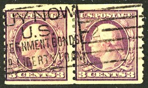 U.S. #456 USED PAIR