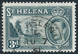 St Helena, Sc #122A, 3d Used