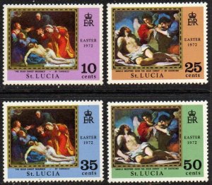 St. Lucia Sc #312-315 Mint Hinged