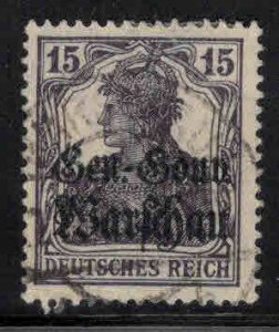 Poland Scott N12 Used German occupation WW1 Overprint