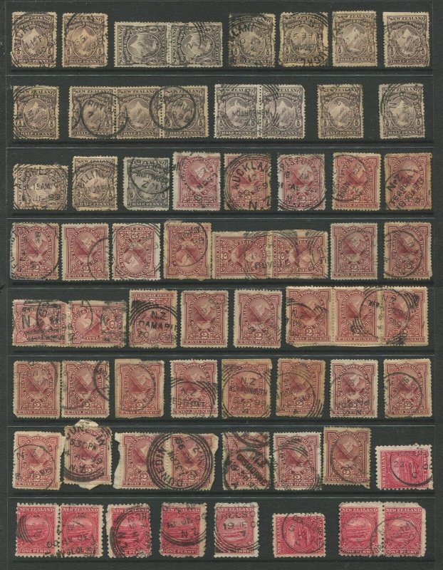NEW ZEALAND 1881-1908 DATED COLLECTION
