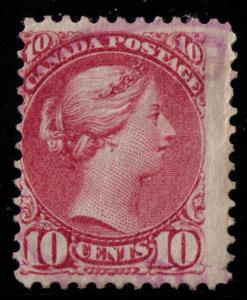 Canada # 40 Mint  VF part OG LH   Cat $ 1,750