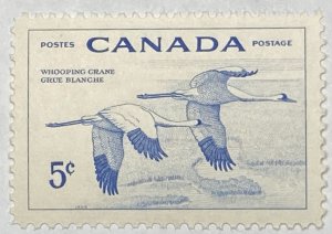 CANADA 1955 #353 Wildlife (Whooping Crane) - MNH