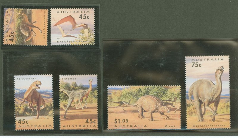 Australia  #1342-1347 Mint (NH) Single (Complete Set)