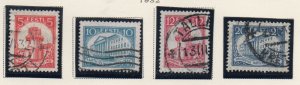 Estonia Sc 108-11 1932 University of Tartu stamp set used