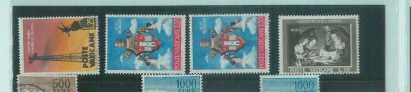 87998a - VATICAN - Lot of 4 new stamps - FILAGRAN LETTERS 10/1000-