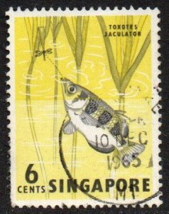 Singapore Sc #56 Used