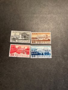 Switzerland Stamp #3o49-52 used