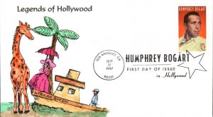 #3152 Humphrey Bogart Karen's FDC