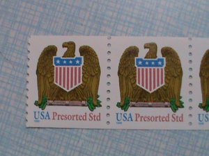 ​UNITED STATES STAMP 1998 SC#3270 AMERICAN EAGLE PRESORTED STAMP STRIP MNH VF
