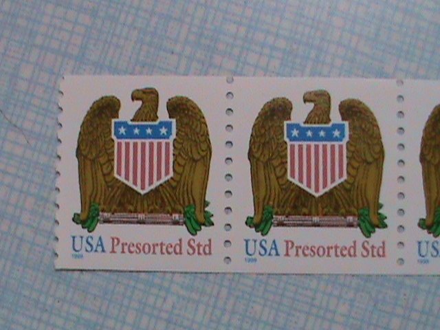 ​UNITED STATES STAMP 1998 SC#3270 AMERICAN EAGLE PRESORTED STAMP STRIP MNH VF