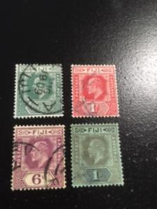 Fiji sc 70,72,74,75 u wmk 3