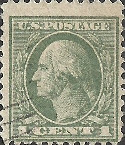 # 525 Used Gray Green George Washington