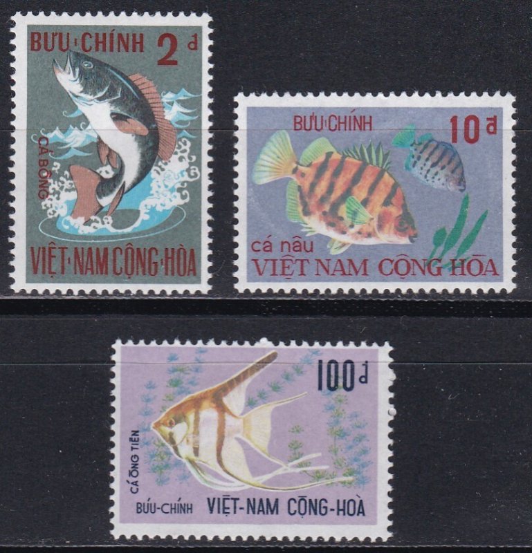 Vietnam, Fauna, Fishes MNH / 1971