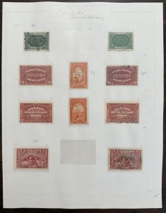 Canada Special Delivery & Special Delivery Express Stamp Lot - M&U
