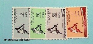 HAITI Sc C115-8 NH ISSUE OF 1958 - SPORT