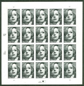 US #3943, 37¢ Greta Garbo Self Adhesive Sheet of 20, self adhesive