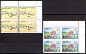 Honduras 1997 Sc#C996/C997 WORLD POPULATION DAY Block of 4 MNH