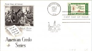 United States, Virginia, United States First Day Cover