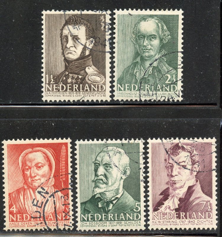 Netherlands # B134-8, Used. CV $ 1.25