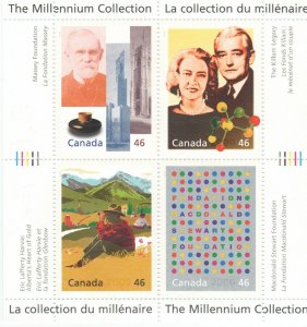 Canada Stamps - Mint VFNH - #1830 - Millennium Collection Souvenir Sheet