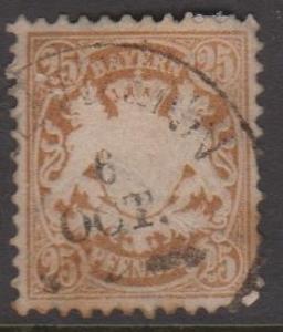 Germany Bavaria Sc#43 Used