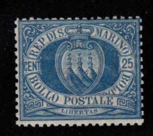 San Marino Scott 14 MH* 1899 stamp