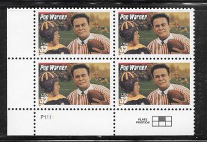 #3149 MNH Plate Block