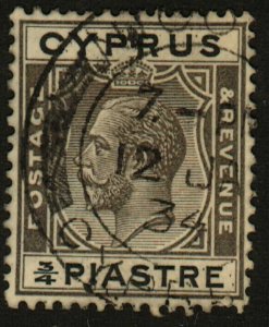 Cyprus #92 used