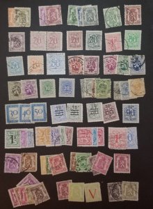 BELGIUM Used Stamp Lot T3573