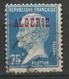 Algeria; 1924: Sc. # 25: Used Single Stamp
