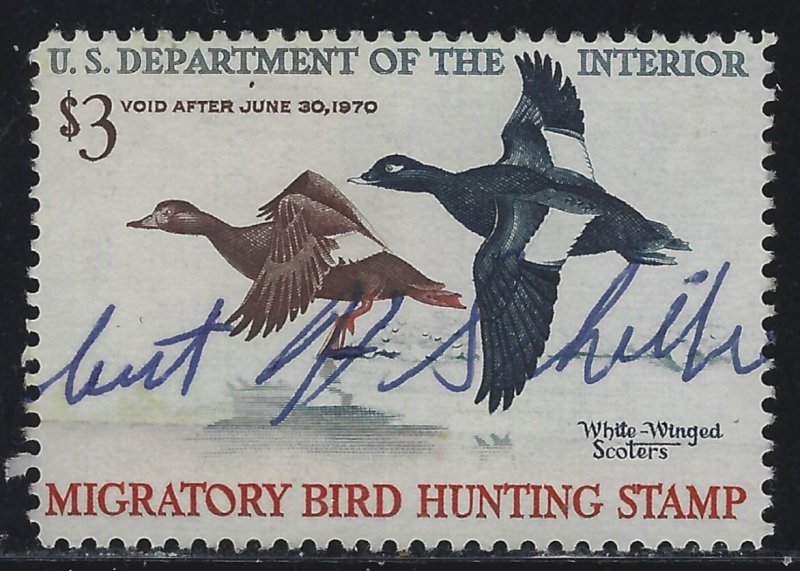 Scott # RW36 $3.00 Duck Hunting Stamp  Used