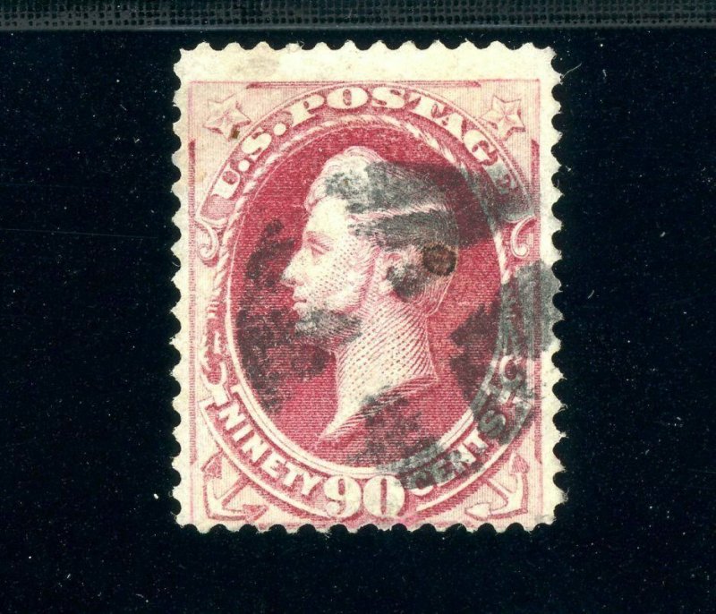 USAstamps Used VF US 1872 National Bank Note Printing Perry Scott 155 