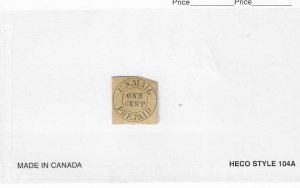 US LOCAL POST SCOTT# 6LB11