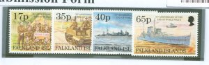 Falkland Islands #634-637 Mint (NH)