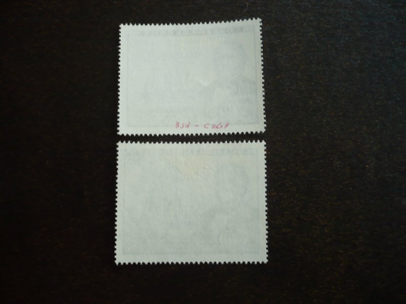 Stamps - Chile - Scott# 358, C268 - Mint Never Hinged Set of 2 Stamps