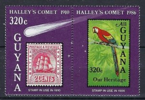 Guyana 1461 MNH 1986 Halley's Comet (an7810)