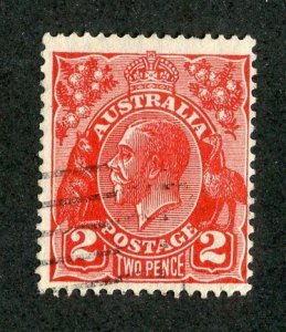 1930 Sc #71 used cv.$0.90 ( 186 Australia )