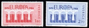 Sweden # 1486 - 1487 MNH