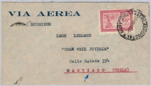 43441 - ARGENTINA - POSTAL HISTORY  -  AIRMAIL COVER to CHILE - 27.03.1933