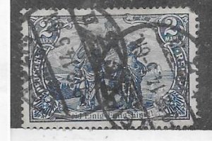 Germany #76 2m gray blue (U) CV $97.40