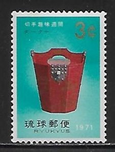 Ryukyu Islands 213 1971 Philatelic Week single MNH