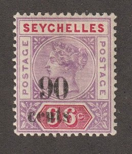 EDSROOM-16699 Seychelles 26 MNH LH 1893 High Value CV$70