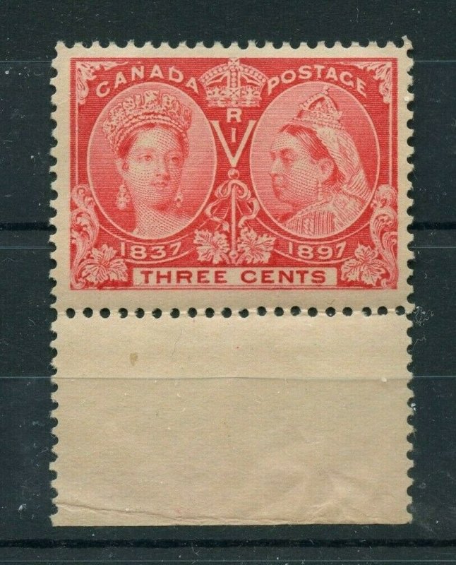 #52 THREE Cent JUBILEE VF MNH Jumbo MARGIN COPY Cat $120 Canada mint